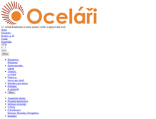 Tablet Screenshot of ocelari.cz